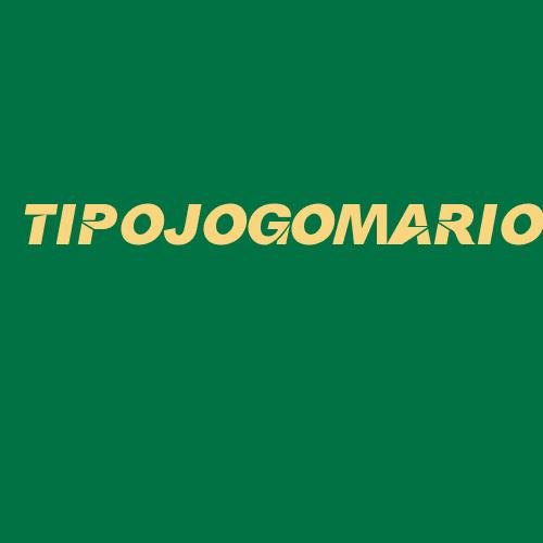 Logo da TIPOJOGOMARIO